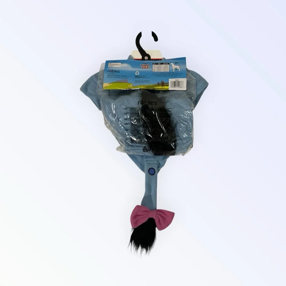 Disney Winnie the Pooh Eeyore Dog Cat Pet Costume Outfit Clothes SMALL NEW